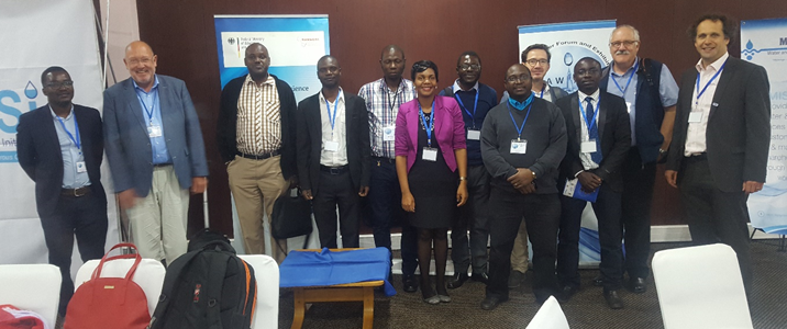 Some participants and presenters during the SASSCAL focused session